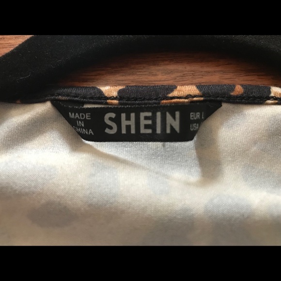 Leopard Print Wrap Top - Picture 5 of 5